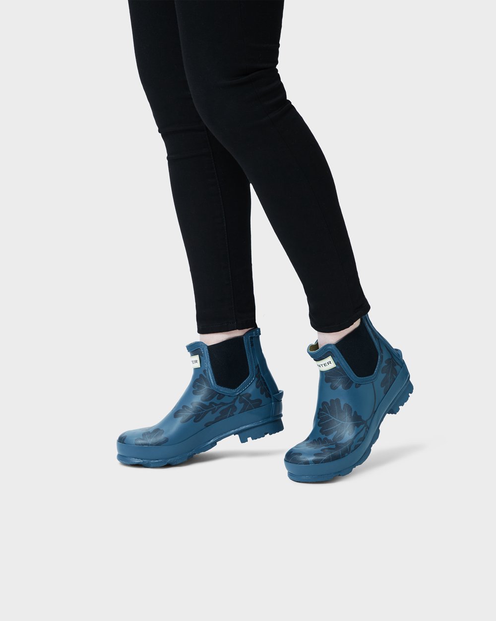 Botas Chelsea Hunter Feminina Azuis - National Trust Norris Field - 70GPFOCMI